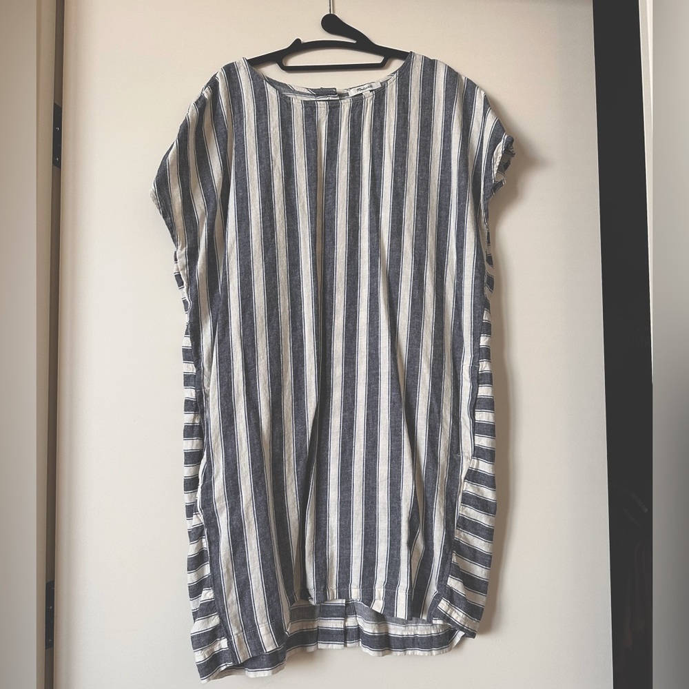Mixed Nautical stripe Madewell XL dress